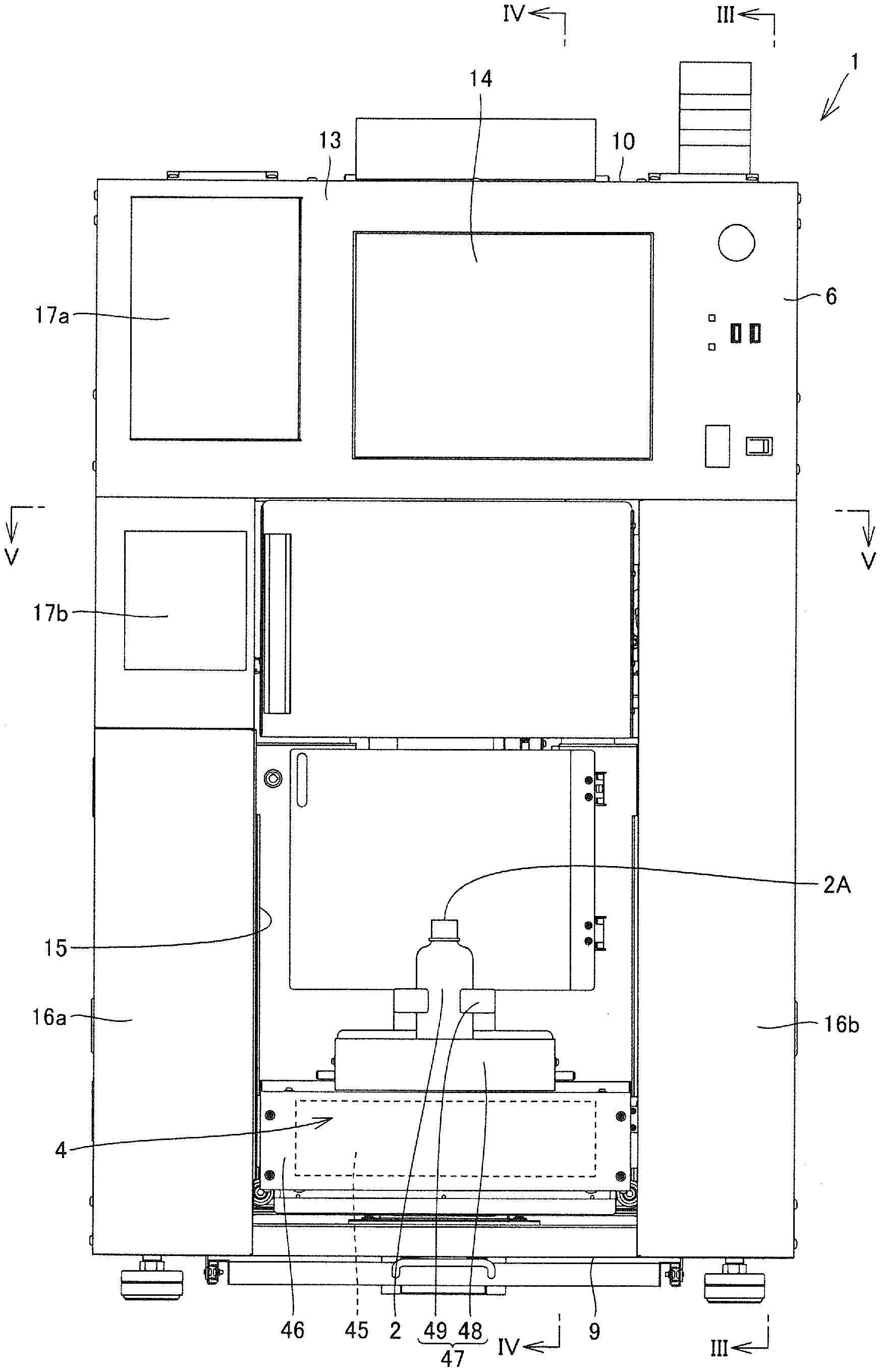 Liquid medication dispensing machine