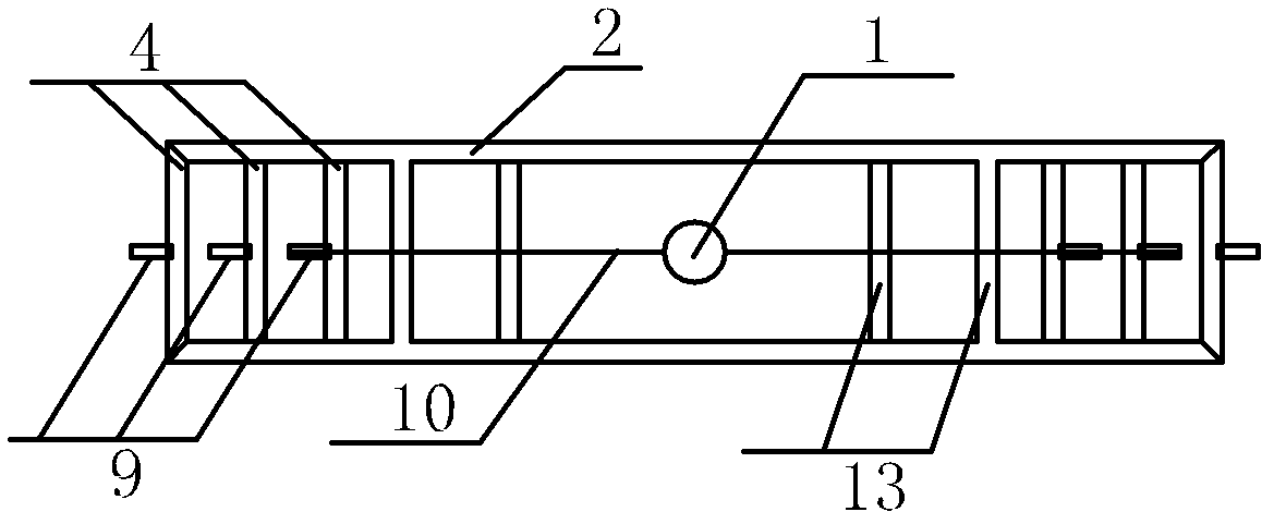 Anti-tipping and fall-preventing loading experiment device for soil-supporting cantilever-shaped objects