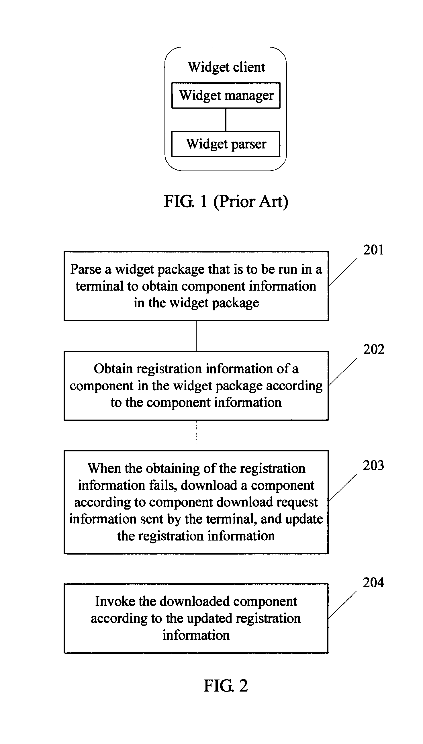 Method, apparatus, and system for invoking widget