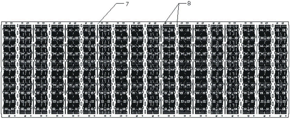 High-density integrated circuit package structure