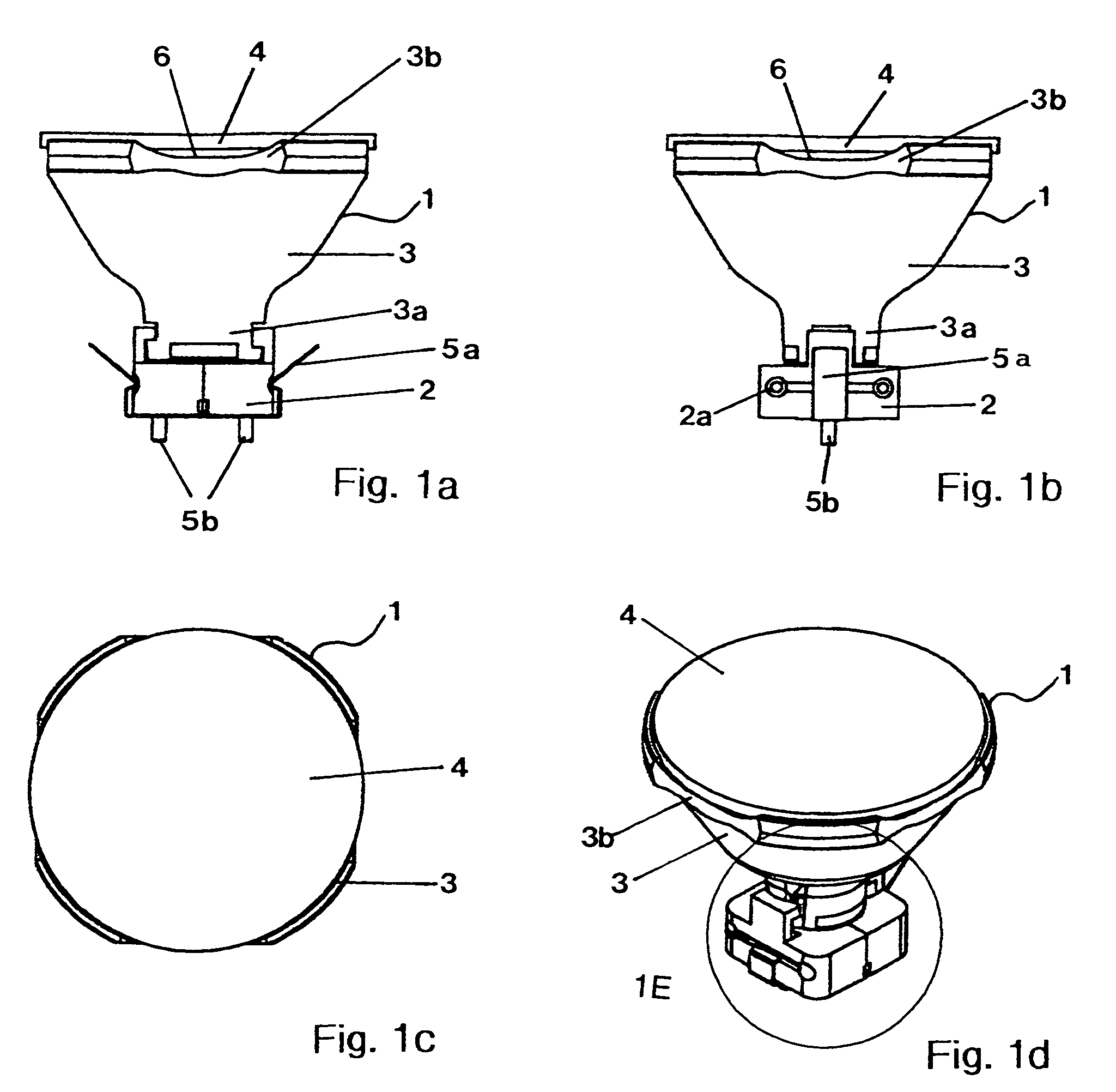 UV lamp arrangement and its use