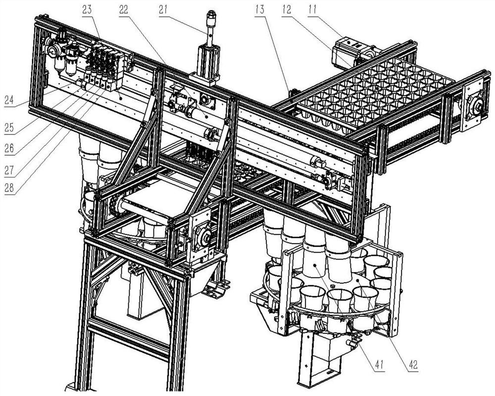 Automatic plug seedling transplanter system and control method