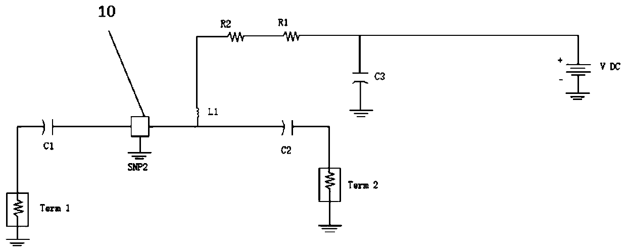 Power line carrier radiation detection device