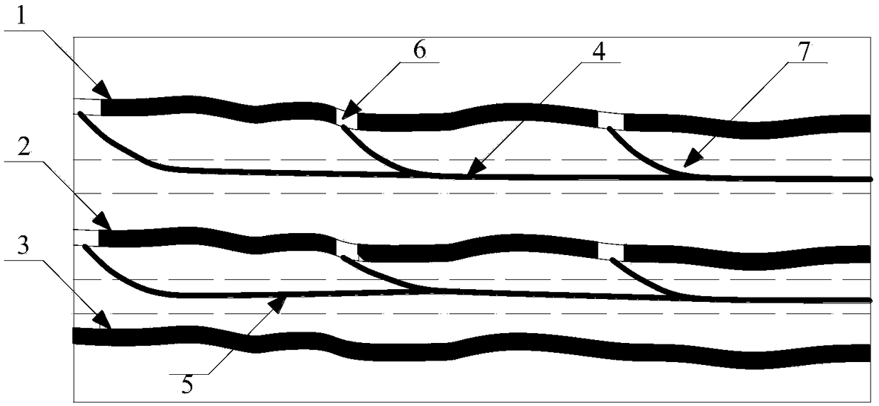 Pressure relief gas directional drilling and blocking extraction method for mining adjacent layers in close-range coal seam group