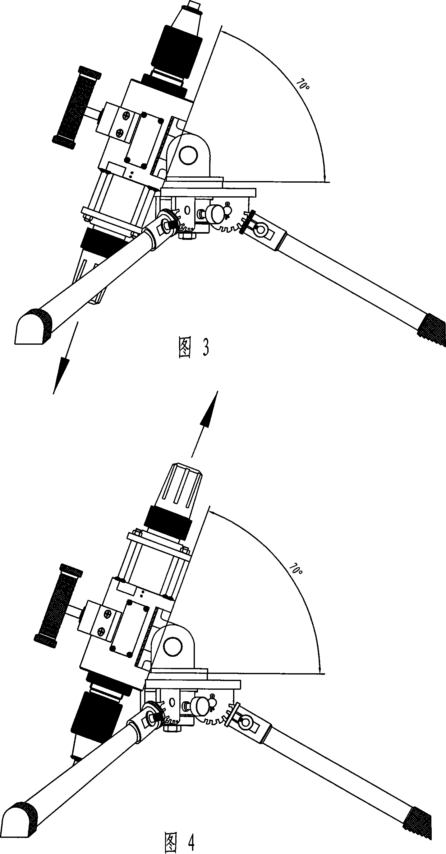 Explosive substance destroy machine and special warhead thereof