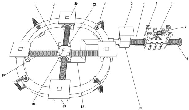 Method and device for treating waste anesthetic gas in anesthetic room