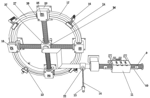 Method and device for treating waste anesthetic gas in anesthetic room