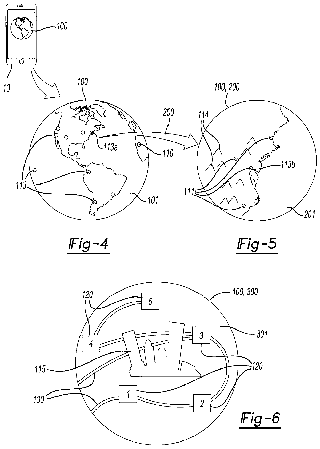 Location-based interactive graphical interface device