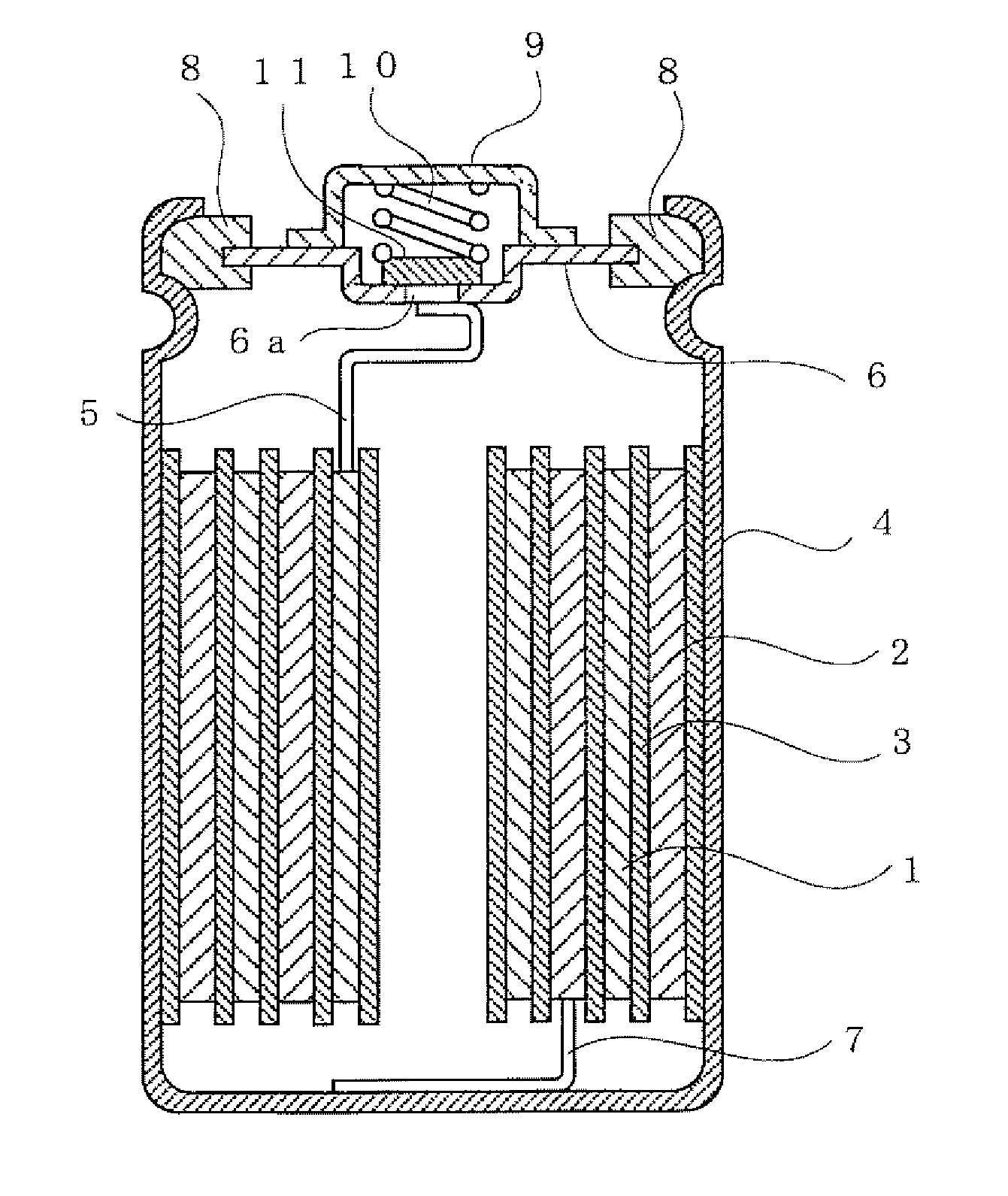 Hydrogen-absorbing alloy, fabrication method thereof and alkaline storage battery