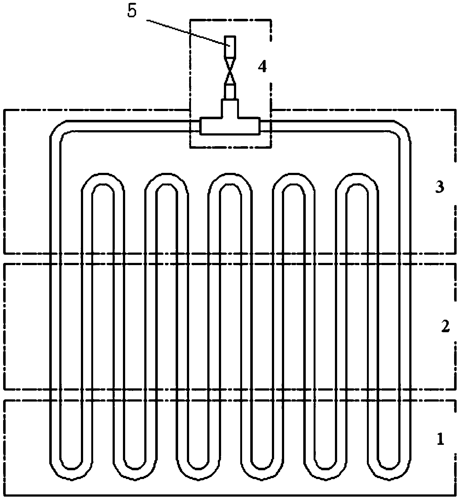 Pulsating heat pipe with roughening structure
