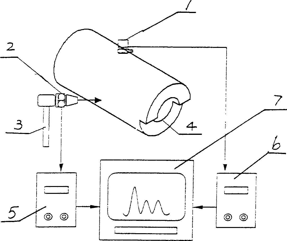 Testing method for elastic modulus of air-conditioned compressor electric machine rotor