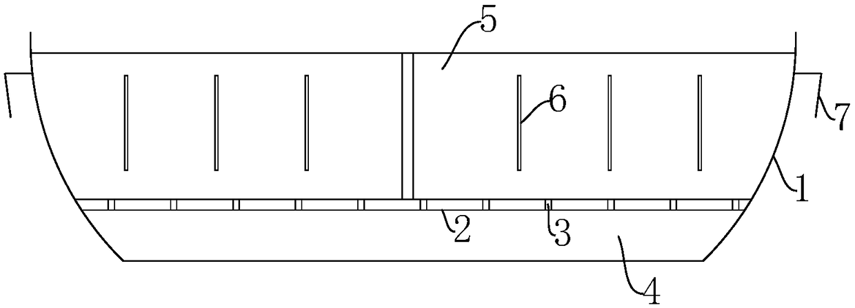 Fruit-placing basin for household use