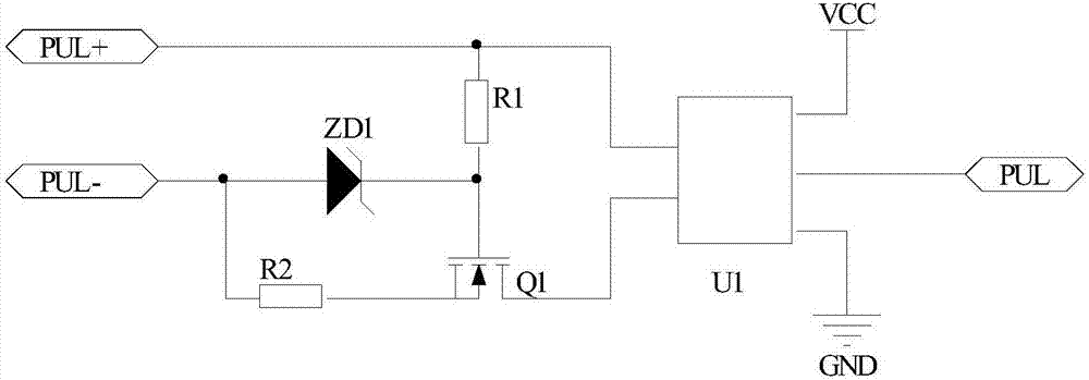 Pulse receiving circuit