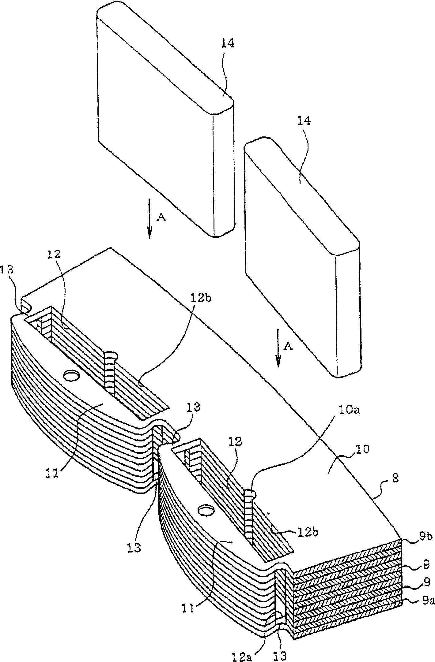 Outer-side-rotation rotor for dynamo-electric machines