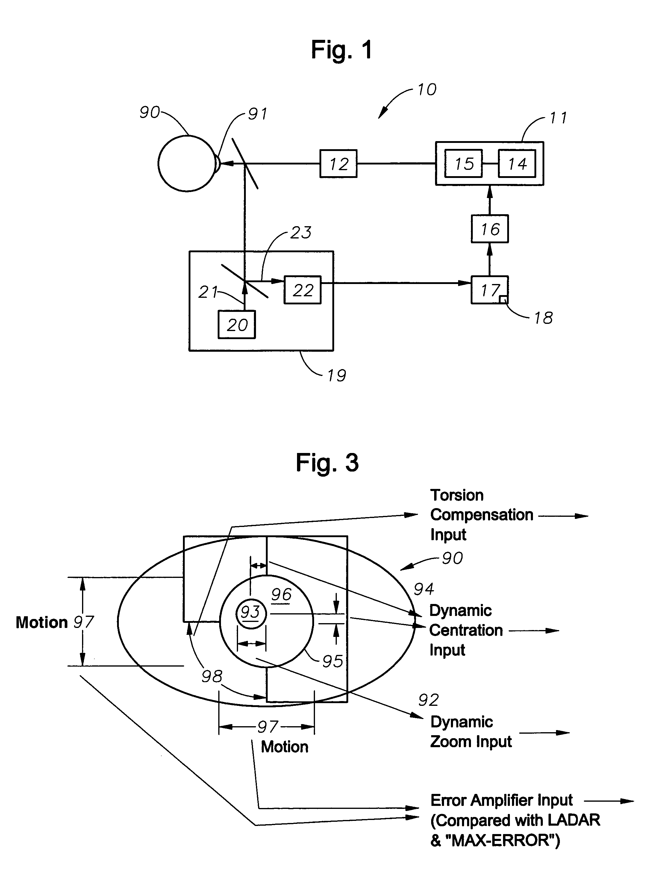Hybrid eye tracking system and associated methods