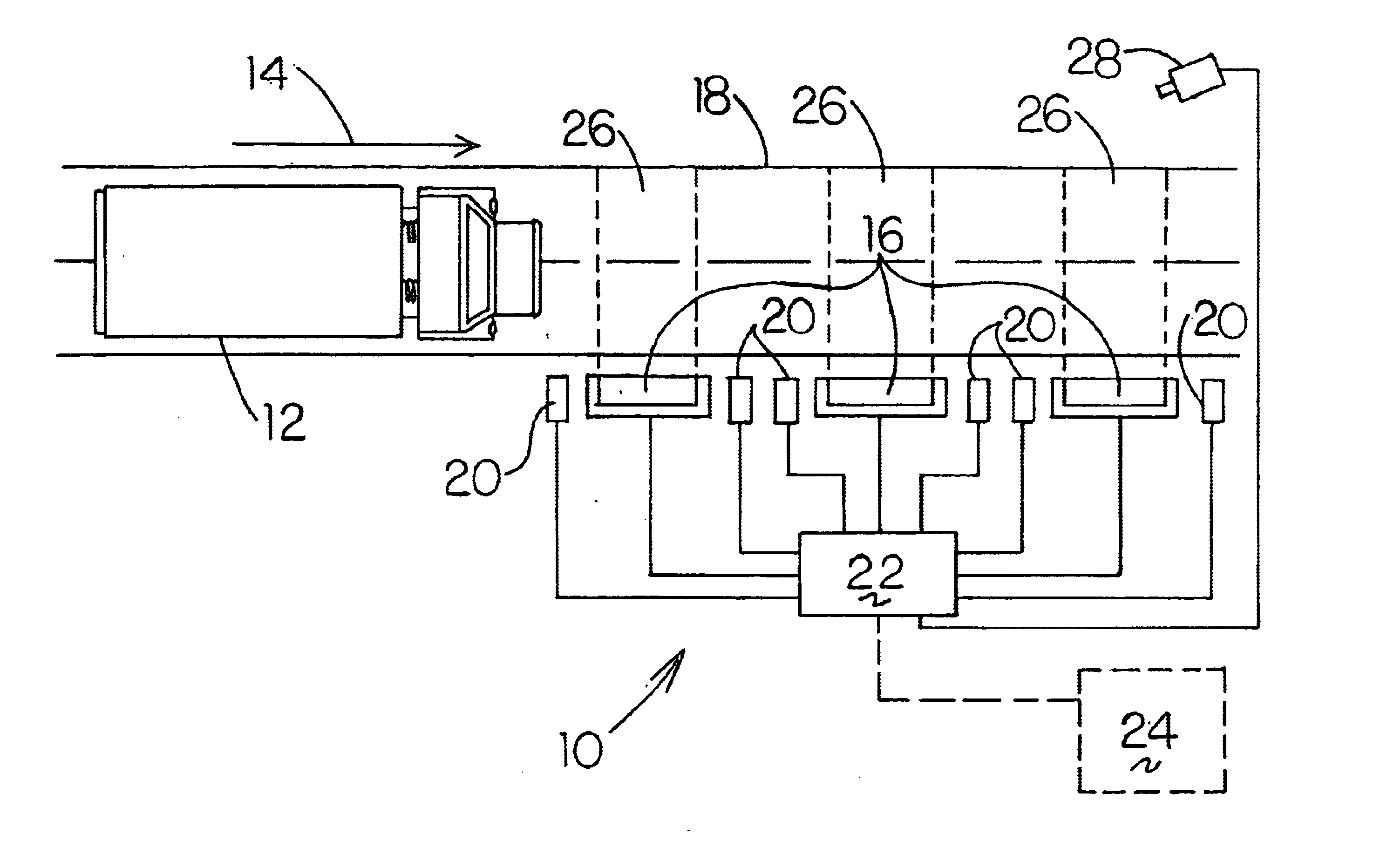 Method and apparatus for a radiation monitoring system