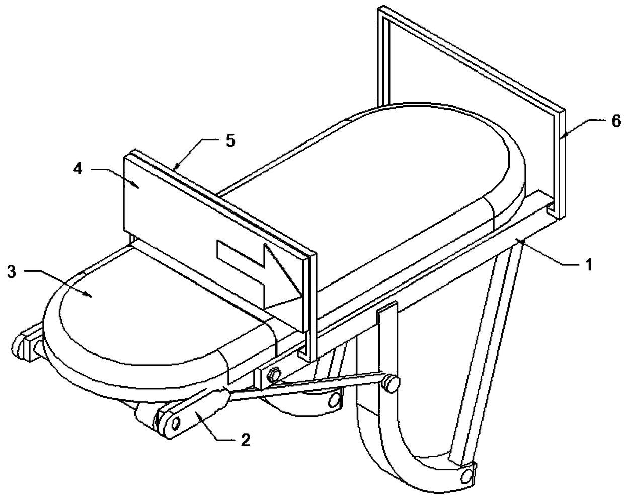 Novel steering reminding backseat