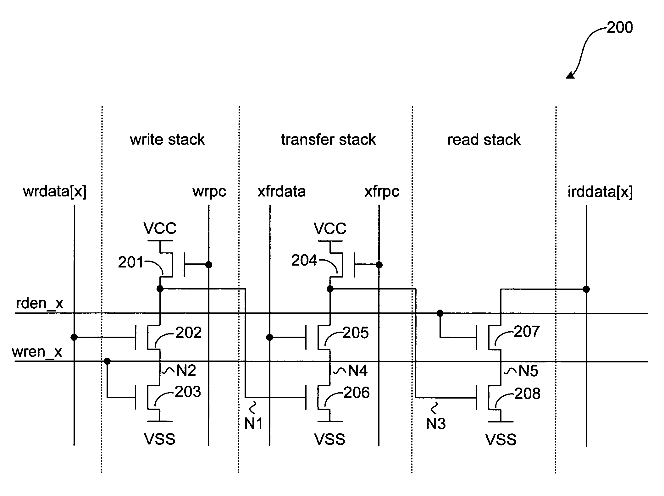 Simultaneous read-write memory cell at the bit level for a graphics display