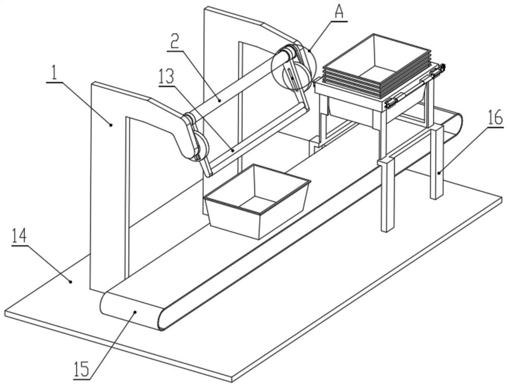 Super-soft lace fabric processing device