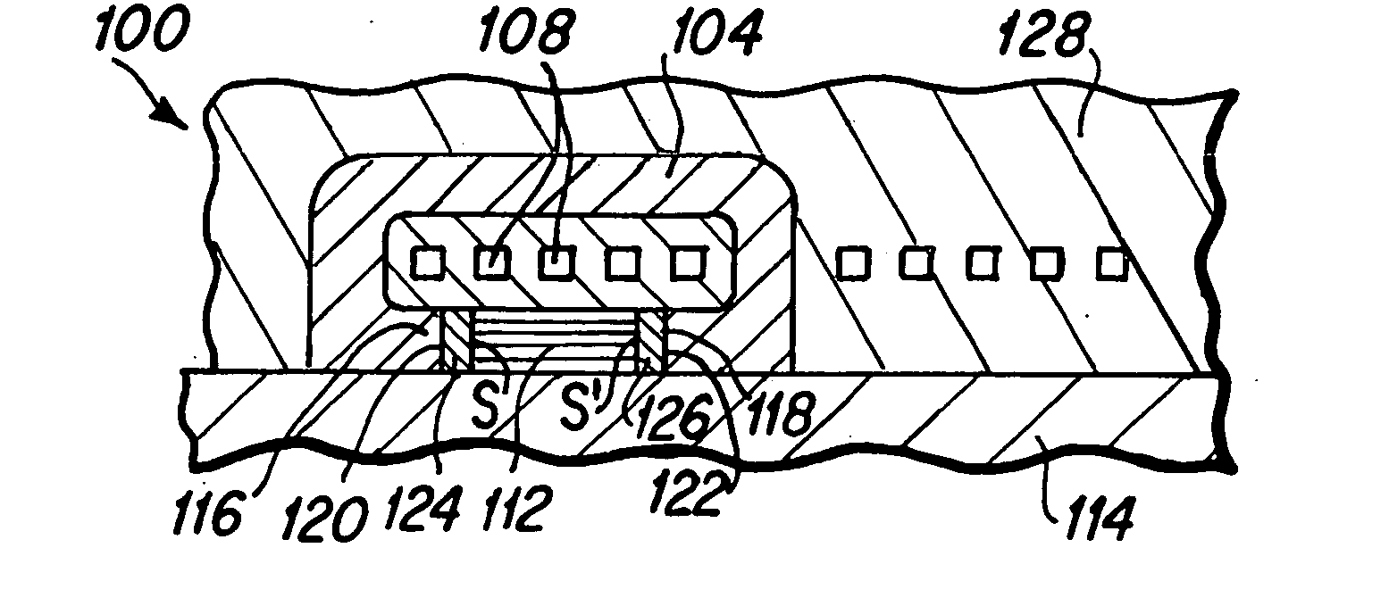 Electrical signal-processing device integrating a flux sensor with a flux generator in a magnetic circuit