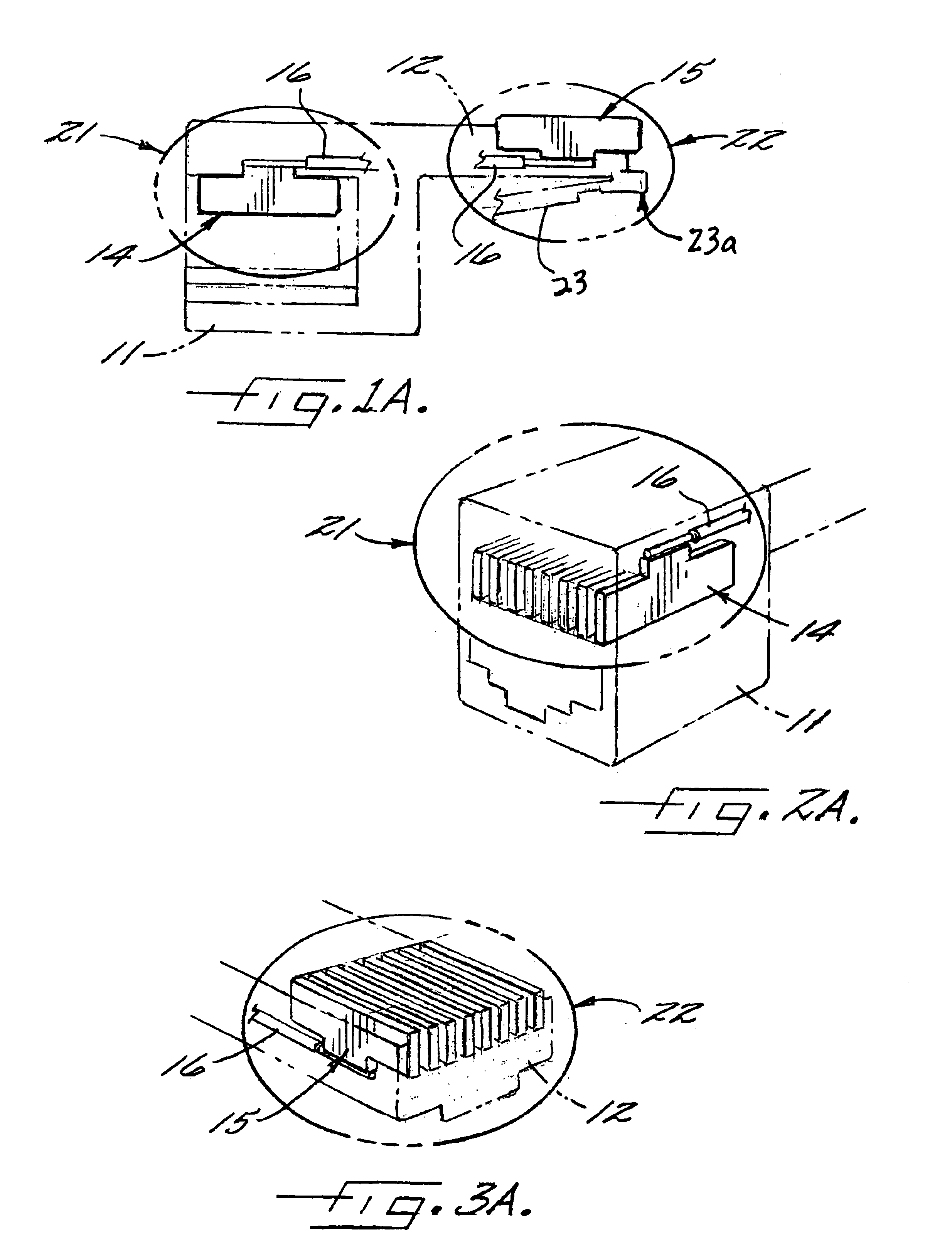 Cross-connector for interfacing multiple communication devices