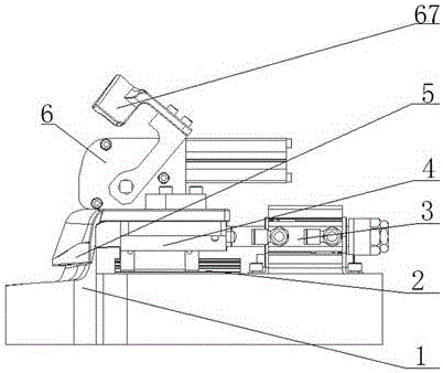 Automatic flanging mechanism