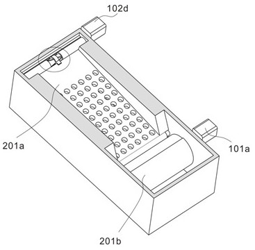 A multi-stage crushing device for solid waste recycling