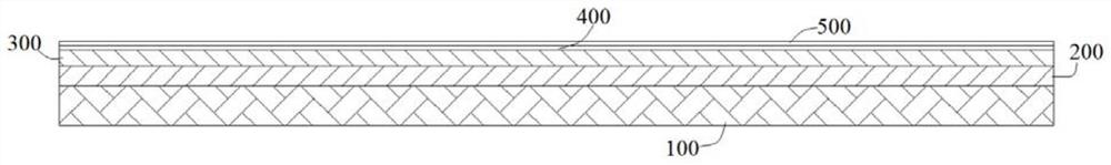 A frosted holographic anti-counterfeiting paper and its preparation process