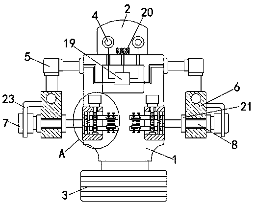 Safe medical automatic anastomosing robot