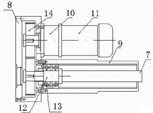 Electric control device of small-sized loader