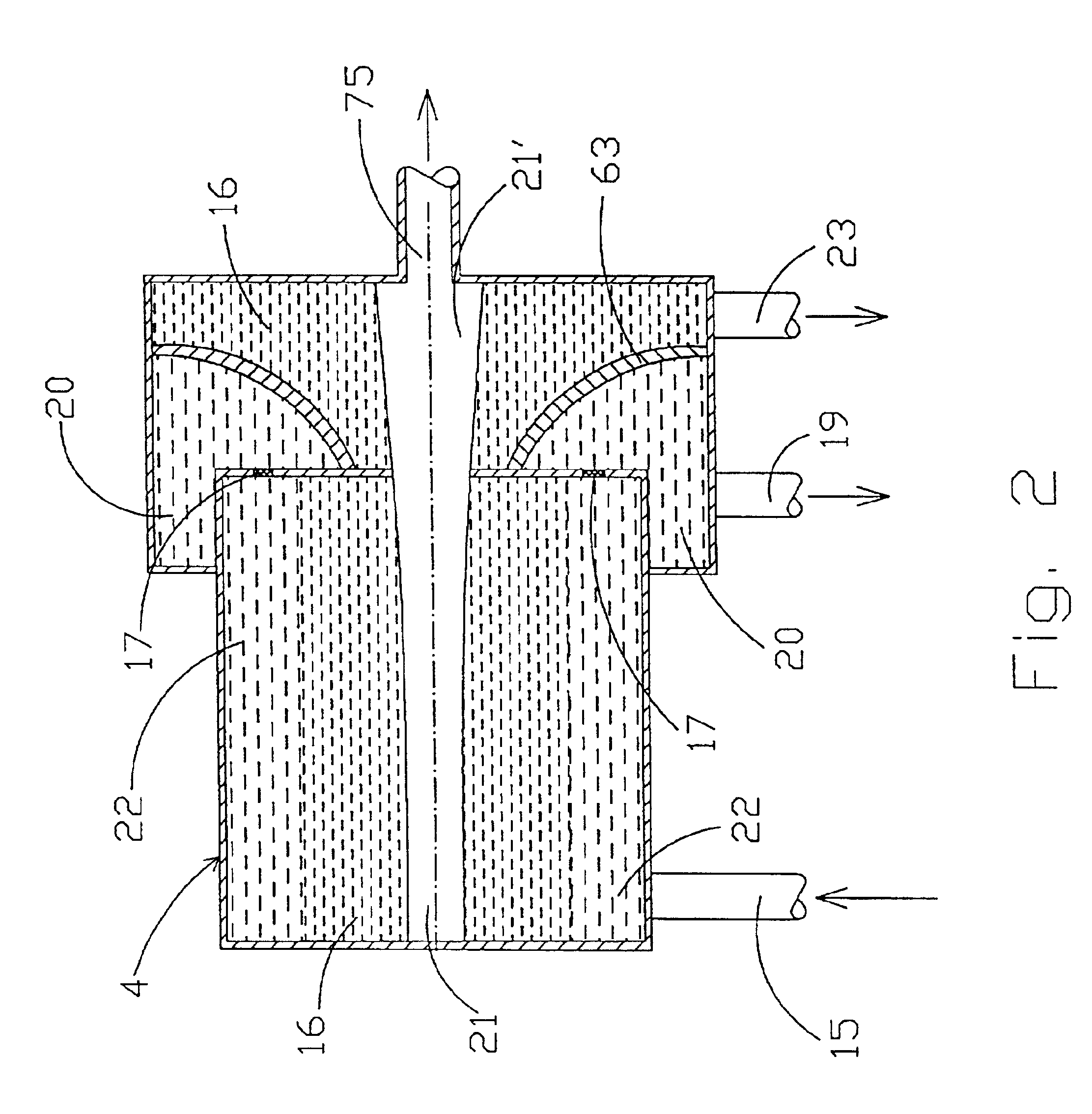System for thermal and catalytic cracking of crude oil