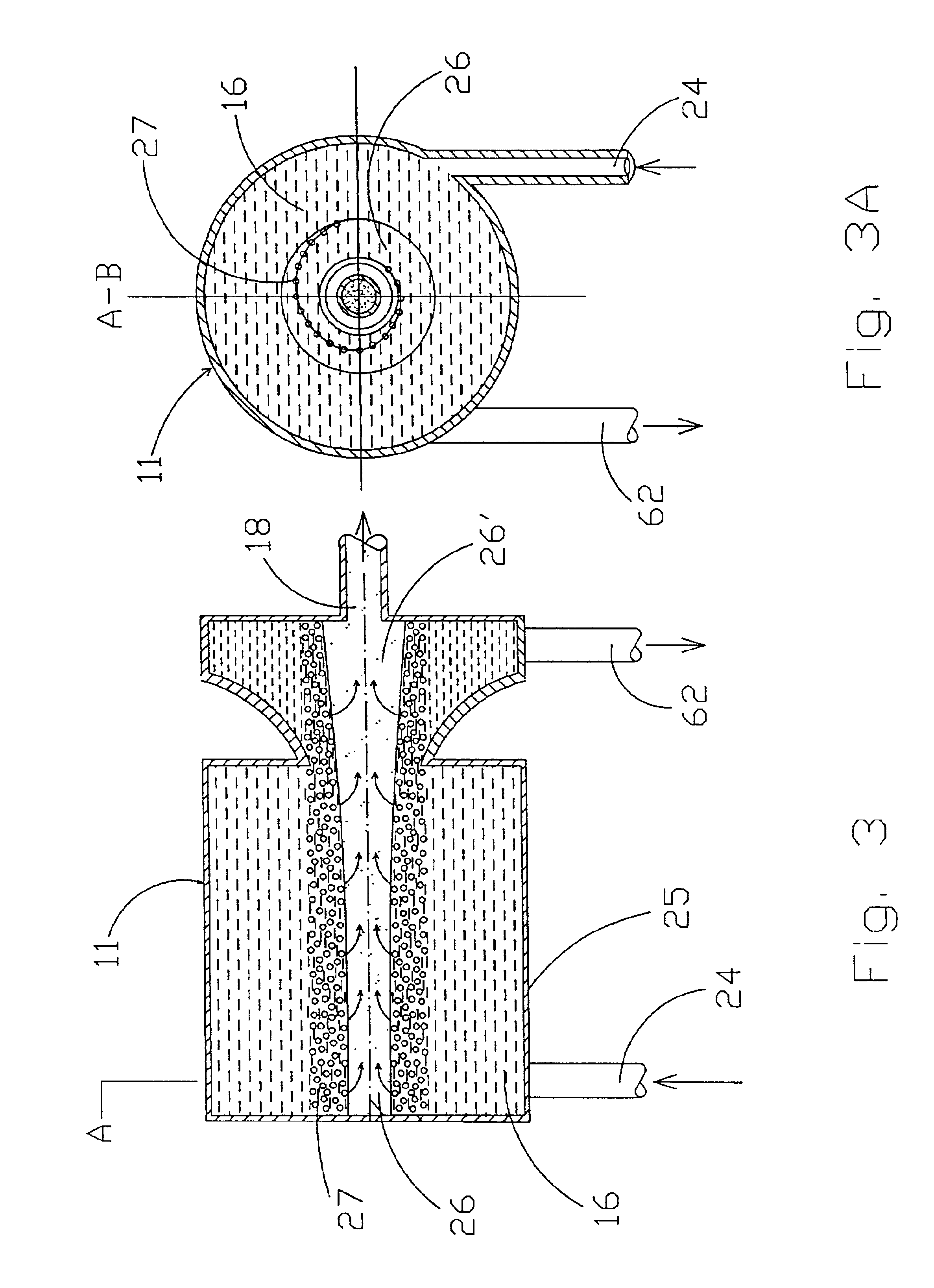 System for thermal and catalytic cracking of crude oil