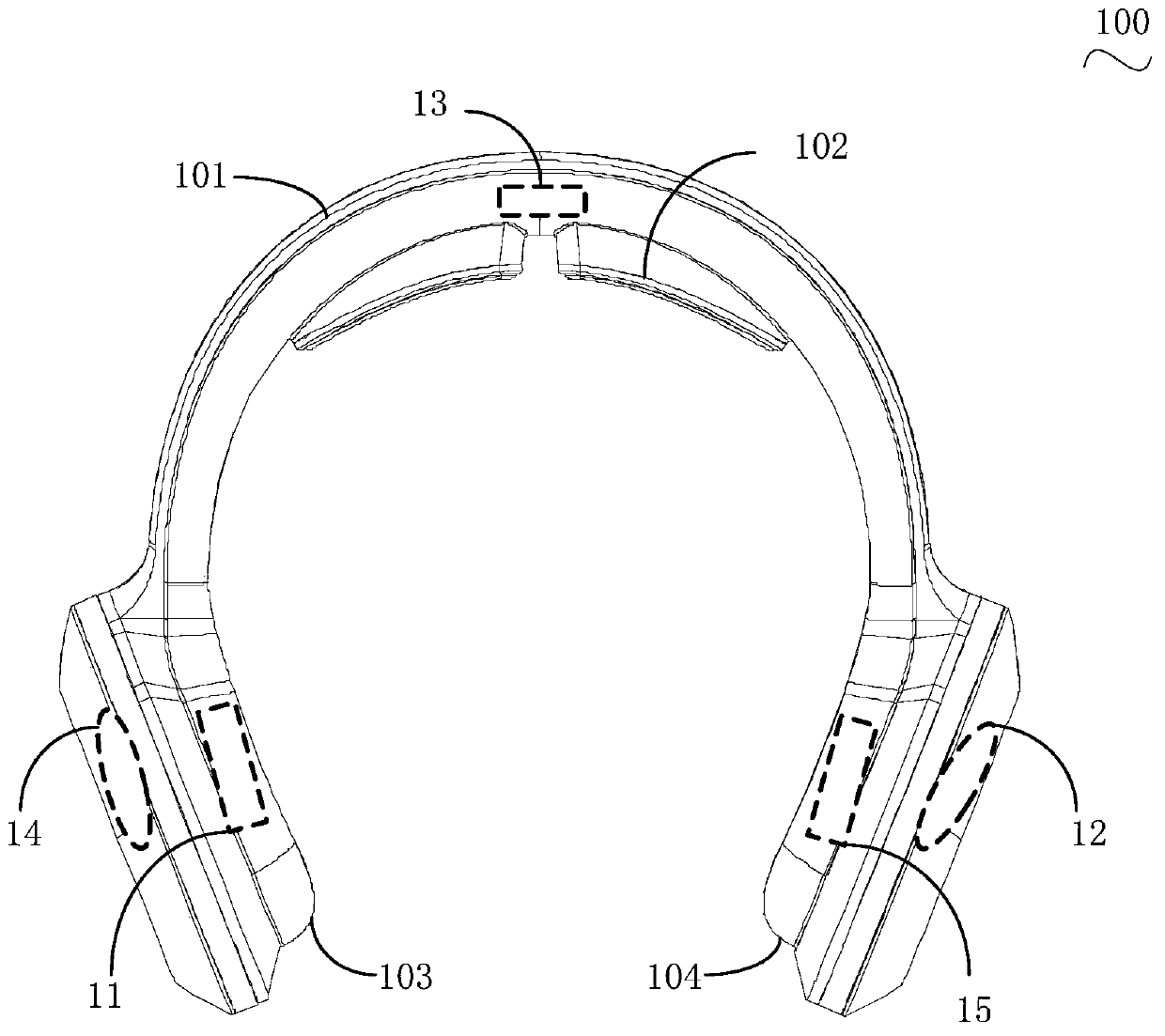 Alarm method based on neck massager and neck massager