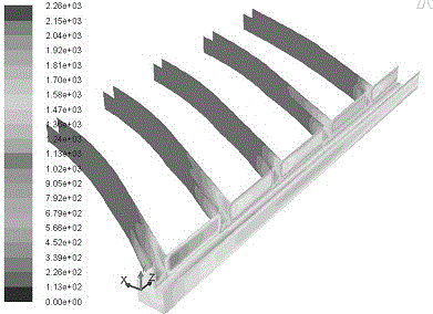 A patterned tire with fixed steering