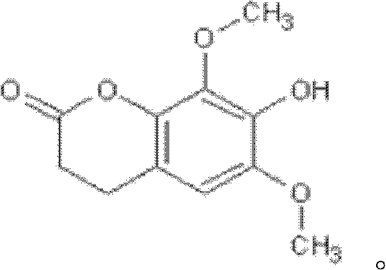 Isofraxidin crystalline compound and glabrous sarcandra herb dispersible tablets and dropping pills containing isofraxidin crystalline compound