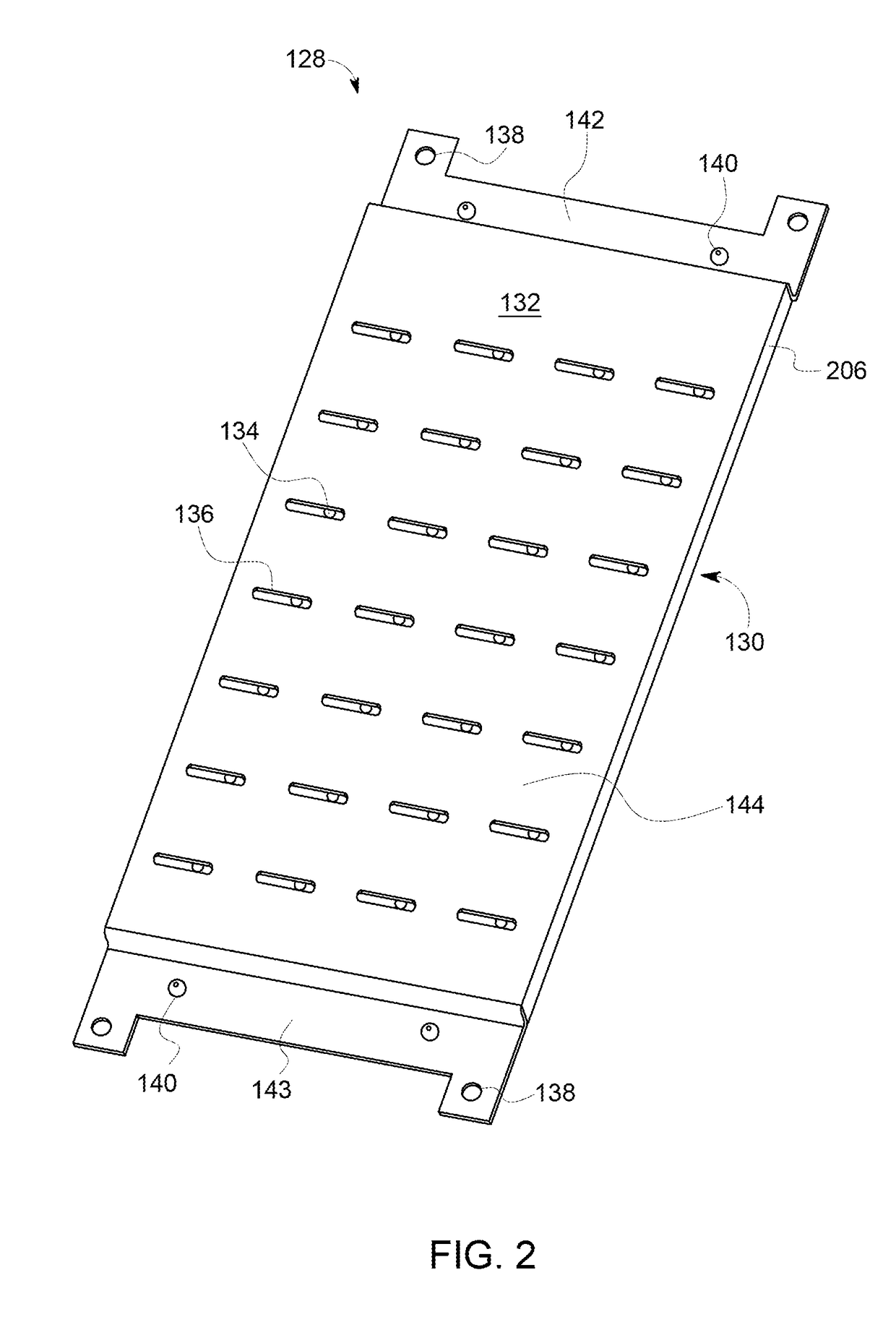 Intra-compartment cooling channel component for a metal-clad switchgear assembly