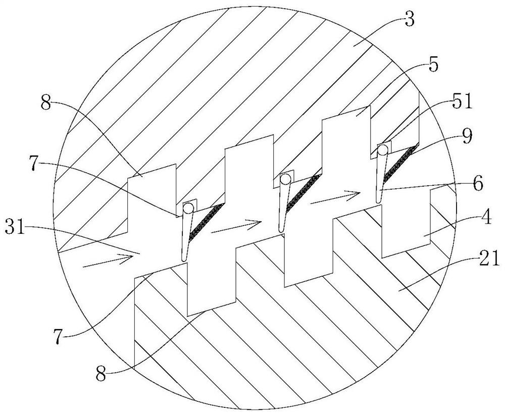 Sealing structure of turbine blade tip clearance