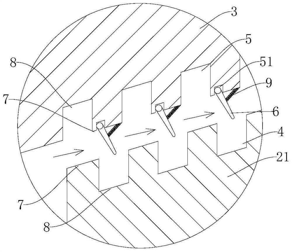 Sealing structure of turbine blade tip clearance