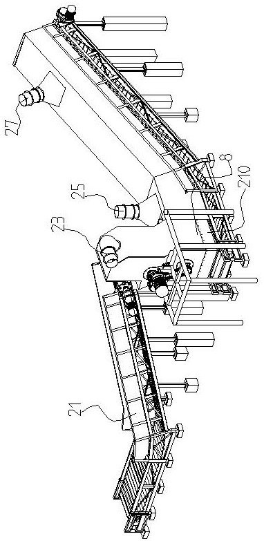 Waste paper bulk packaging system based on vertical bulk packaging machine