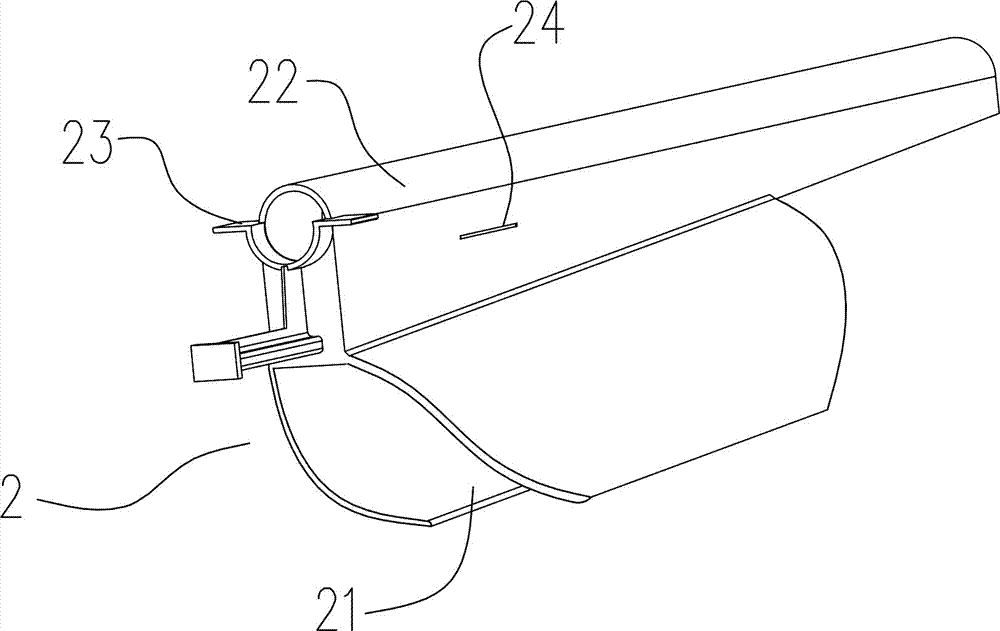 Long-handled probe interventional ultrasonic puncture depth control device
