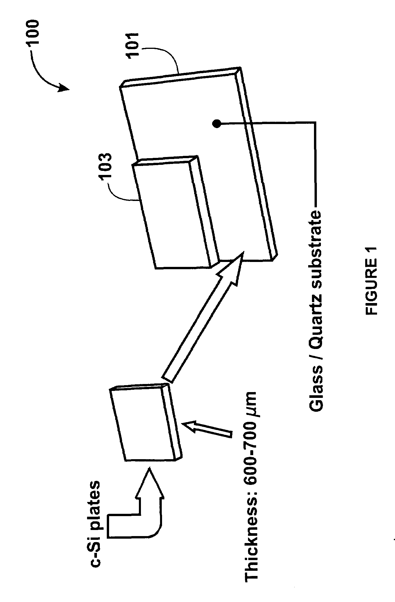 Method and structure for fabricating multiple tiled regions onto a plate using a controlled cleaving process