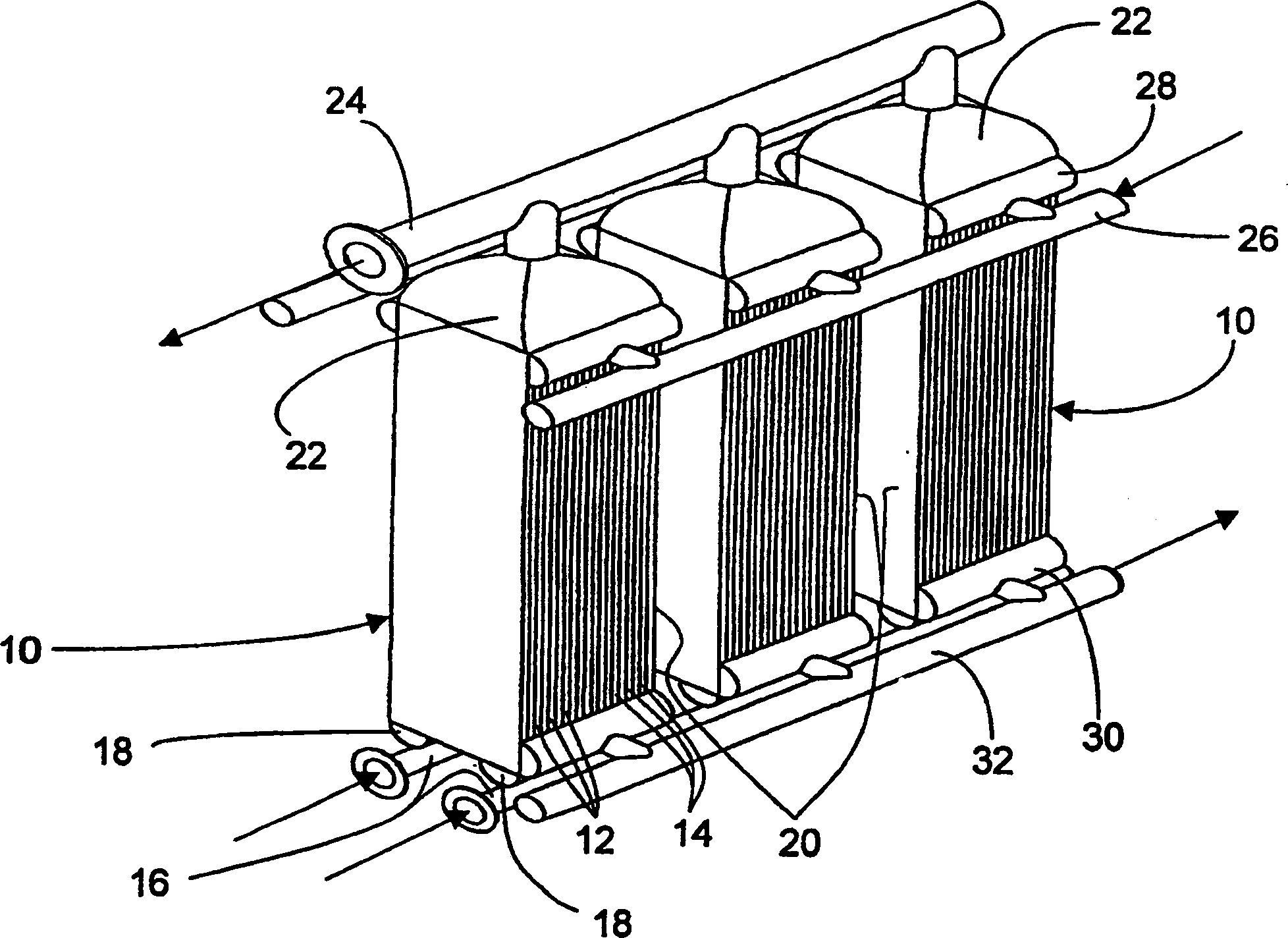 Method for making brazed heat exchanger and apparatus