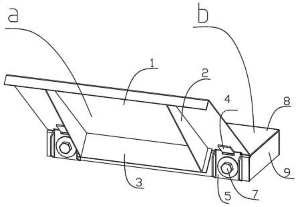 Climbing frame protection turning plate assembly