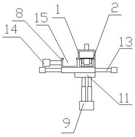 An automatic loading and unloading device and loading and unloading method for a lead-acid battery casting welding fixture