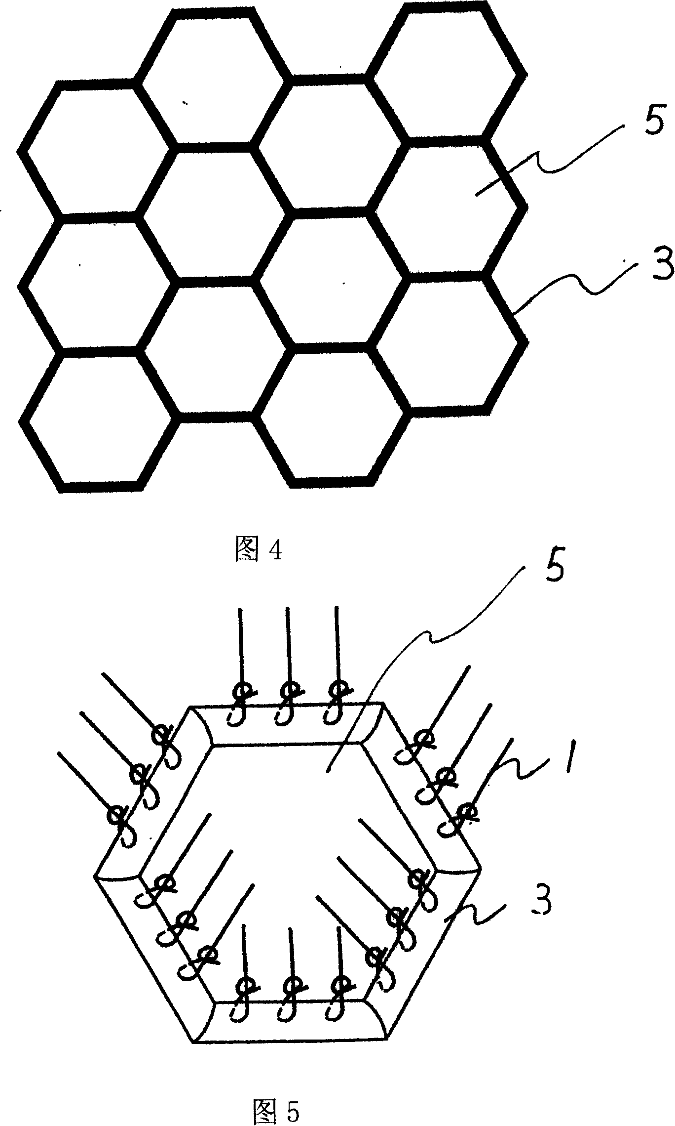 Hairpiece without direct contact of hair with acalp