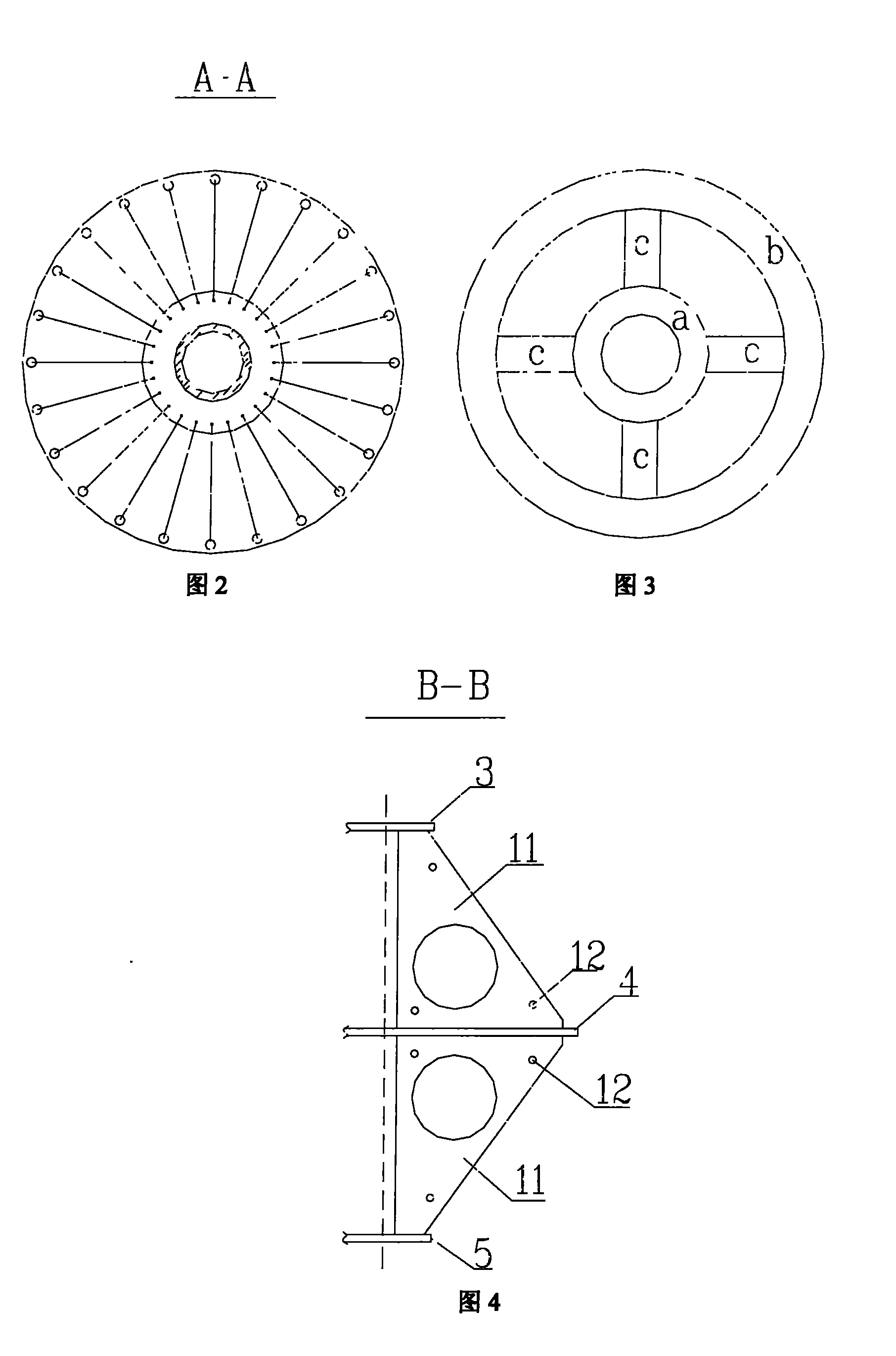 Self-lifting active ice-resistant damping device