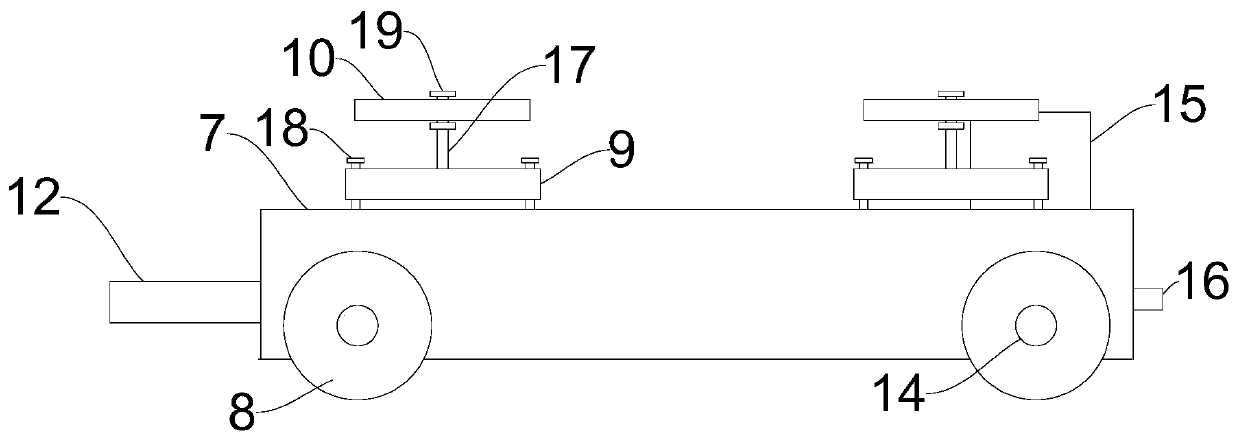 Spool for embedding cable and construction method for embedding cable