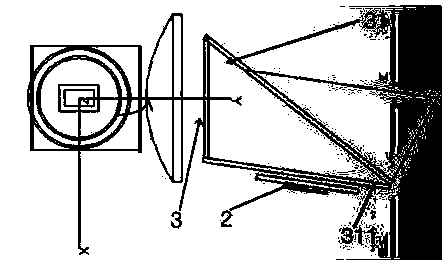 Lighting assembly applied in laser projection device