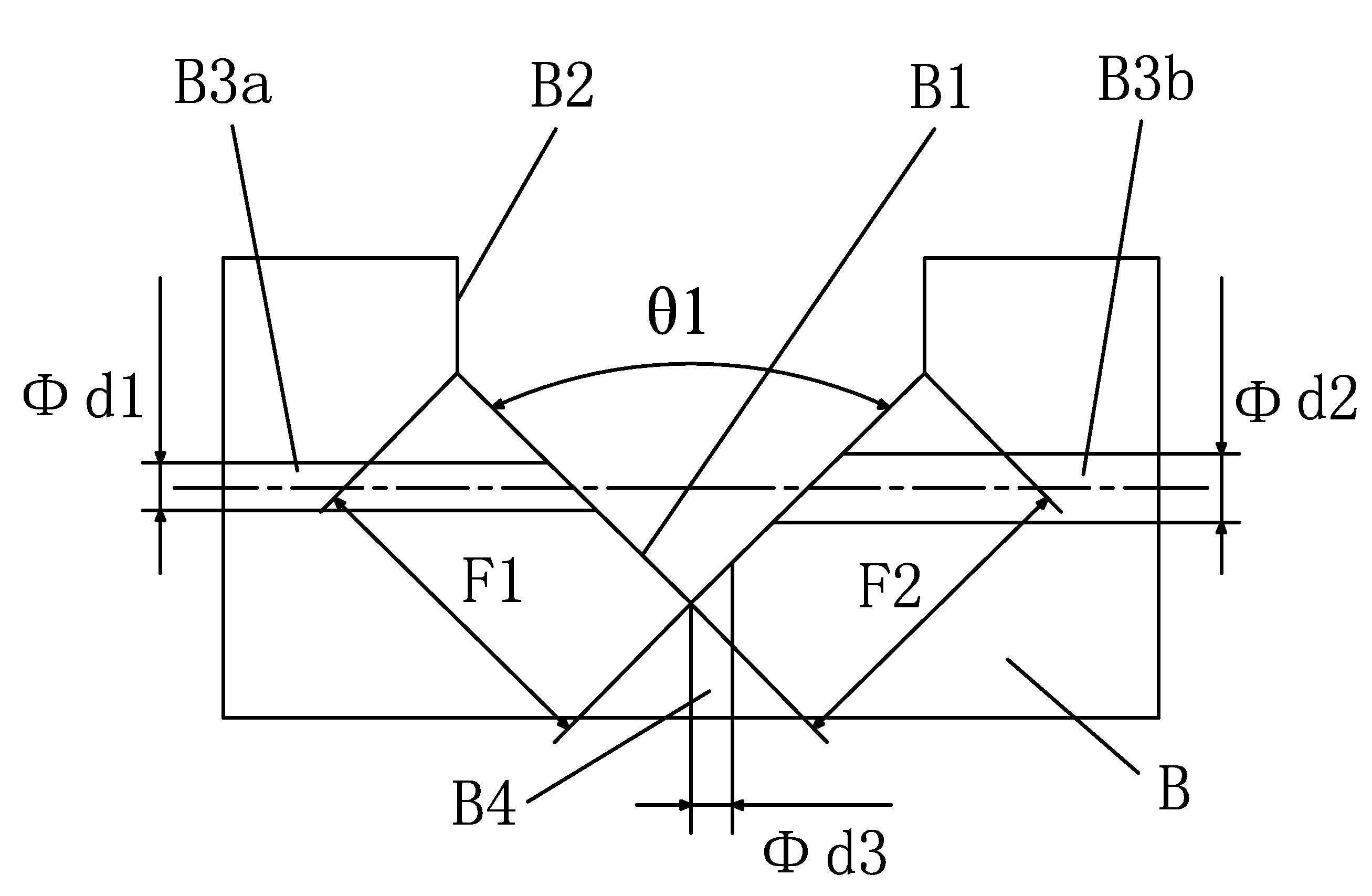 Optical device packaging structure and optical device module