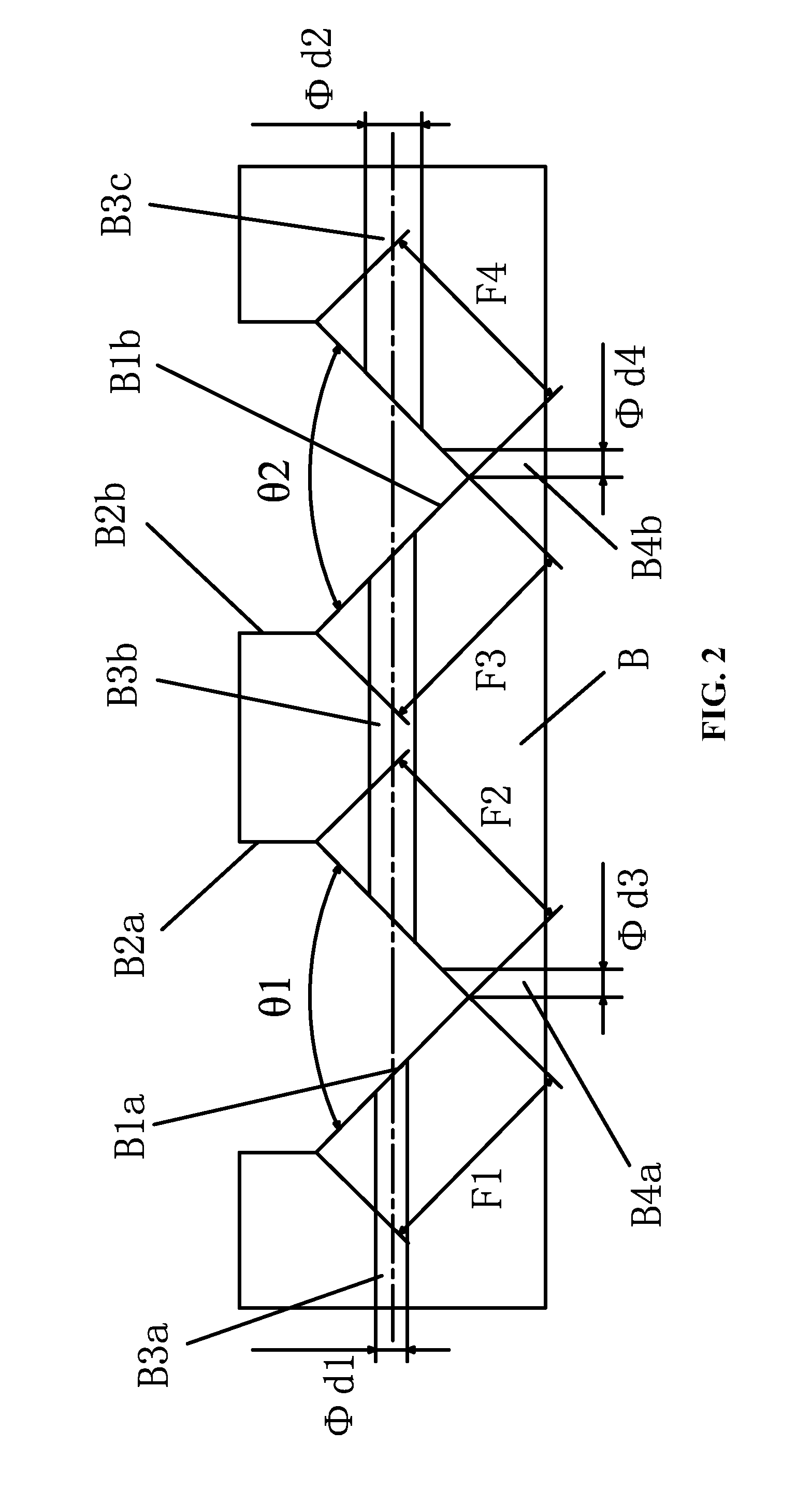 Optical device packaging structure and optical device module